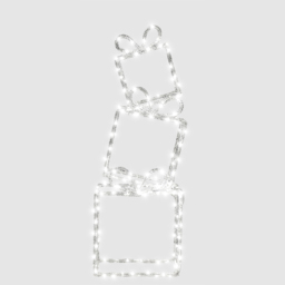 Xmas Haus LED Warm White Gift Box 3 Pack - Size: 73 x 26 x 11cm - Black - Wilko - thumbnail 3