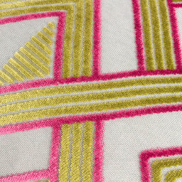 Paoletti Henley Multicolour Velvet Jacquard Cushion - Size: 50 x 50 cm - Wilko - thumbnail 5