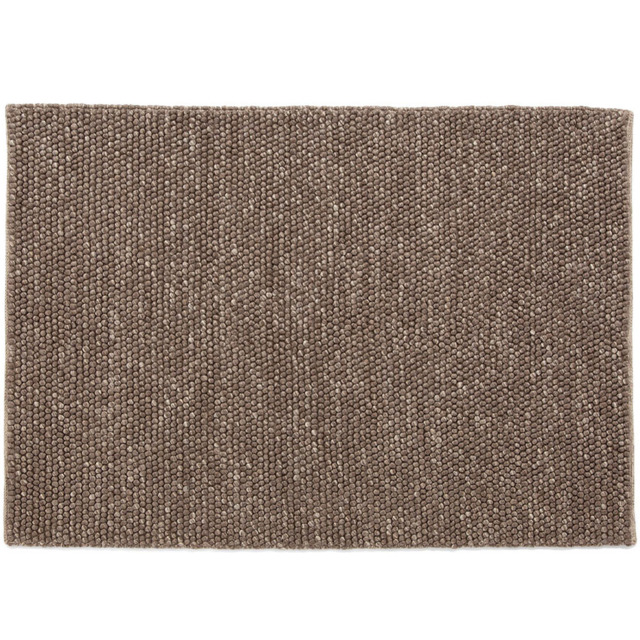 Esselle Home Delilah Taupe Mottled Wool Pebble Rug 160 x 230cm - Size: 230 x 160 x 1.9cm - Cream - Wilko - image 1