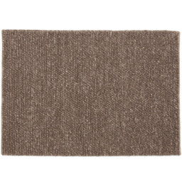 Esselle Home Delilah Taupe Mottled Wool Pebble Rug 160 x 230cm - Size: 230 x 160 x 1.9cm - Cream - Wilko