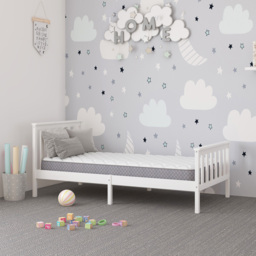 Aspire Kids Double OEKO TEX Fabric Bonnell Mattress - White - Wilko - thumbnail 4
