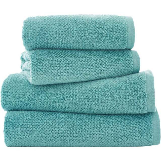 Deyongs Romeo Seafoam Bath Sheet - Size: 85 x 145cm - Green - Wilko - image 1