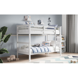 Flair Wooden White Zoom Bunk Bed - Size: Single - Wilko - thumbnail 5