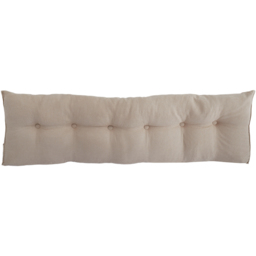Living and Home Beige Wedge Headboard Pillow with Side Pocket 180 x 50cm - Size: 50 x 180 x 20cm - Wilko - thumbnail 3