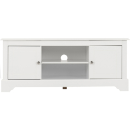 Seconique Stratford 2 Door White TV Unit - Size: 49.5 x 120 x 40cm - Wilko - thumbnail 4