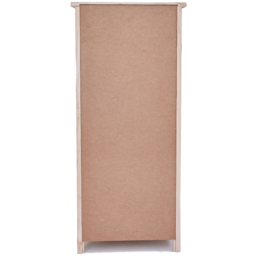 Portofino 5 Drawer Light Wood Narrow Chest of Drawers - Wilko - thumbnail 7