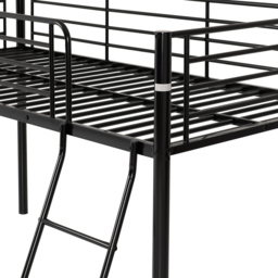 Seconique Kora Single Black Mid Sleeper Bed - Wilko - thumbnail 7