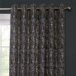 Aster Blackout Eyelet CurtainCharcoal168cm229cm - Divante - Wilko - thumbnail 6