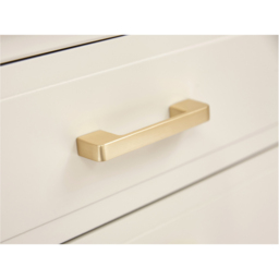 Palazzi 2 Drawer White Console Table - Size: 35 x 105 x  80cm - Wilko - thumbnail 7