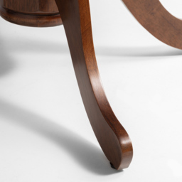 Julian Bowen Canterbury 6 Seater 90 to 120cm Round to Oval Extendable Table Mahogany - Wood - Wilko - thumbnail 6