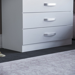 Vida Designs Hulio 4 Drawer White Chest of Drawers - Wilko - thumbnail 6