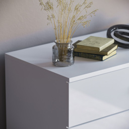 Vida Designs Hulio 4 Drawer White Chest of Drawers - Wilko - thumbnail 5