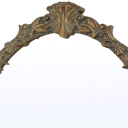 Living and Home Gold Oval Classic Wall Mirror 80 x 60cm - Size: 80 x 60 x 3cm - Wilko - thumbnail 5