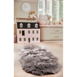 Origins Grey Genuine Sheepskin Rug 70 x 175cm - Size: 75 x 175cm - Origins Rugs - Wilko - thumbnail 7