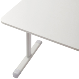 Living and Home Height Adjustable White Office Desk - Size: 90 x 80 x 60cm - Wilko - thumbnail 4