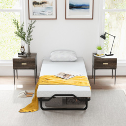 Costway Single Folding Bed with Mattress - Multi - Wilko - thumbnail 4