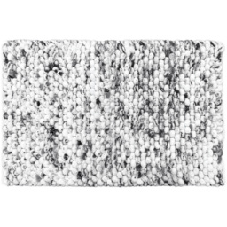 Allure Bath Fashions Luxury Marl Chunky Bobble Dark Grey Bath Mat 50 x 80cm - Size: 50 x 80 x 1cm - Wilko