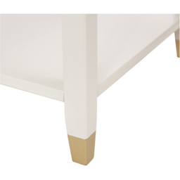 Palazzi White Coffee Table - Size: 56 x 100 x  45cm - Wilko - thumbnail 7