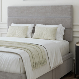 Bedmaster Super King Seal Grey Naples Velvet 4 Drawer Divan Base - Wilko - thumbnail 3