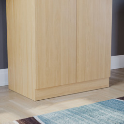 VIDA DESIGNS Riano 2 Door Pine Wardrobe - Brown - Wilko - thumbnail 5