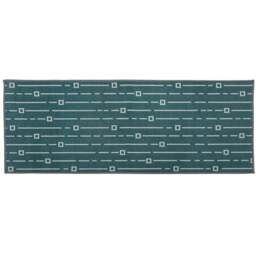 JVL Savio Teal Runner 57 x 150cm - Blue - JVL Homewares - Wilko - thumbnail 1