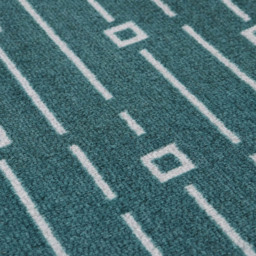 JVL Savio Teal Runner 57 x 150cm - Blue - JVL Homewares - Wilko - thumbnail 6
