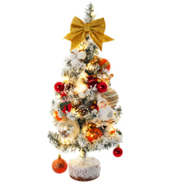 Living and Home Christmas Tree with LED Light Large - Size: 2ft - Orange - Wilko - thumbnail 4