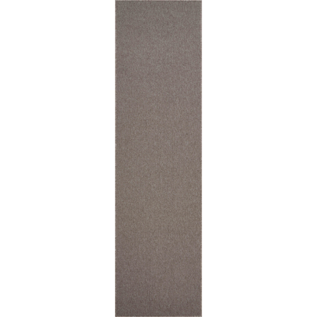 Desire Rugs Simple Dark Beige Low Pile Felt Backing Tufted Rug 220 x 60cm - Size: 60 x 220cm - Gold - Wilko - image 1