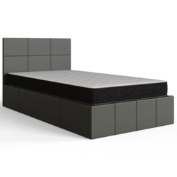GFW Single Grey End Lift Ottoman Bed - Wilko - thumbnail 3