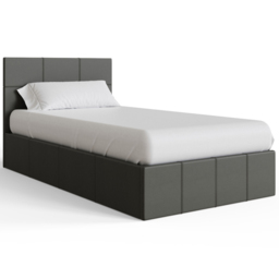 GFW Single Grey End Lift Ottoman Bed - Wilko - thumbnail 4