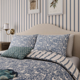 Helena Springfield Super King Size Blue Forest Friends Duvet Set - Wilko - thumbnail 5