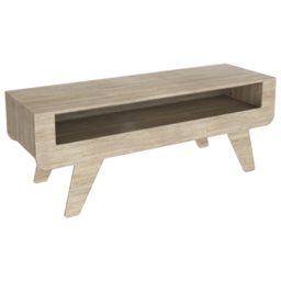 AVF Horton Whitewashed Oak Tapered Leg TV Unit - Size: 39.2 x 120 x 45 - Wood - Wilko - thumbnail 3