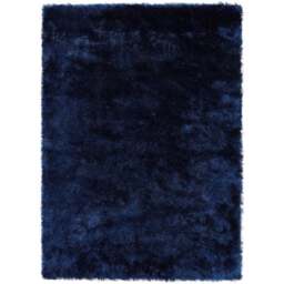 Origins Indigo Glamour and Shimmer Rug 80 x 150cm - Blue - Origins Rugs - Wilko