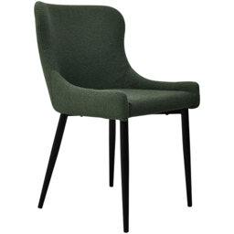 Bentley Designs Rubens Set of 2 Green Boucle Dining Chair - Wilko - thumbnail 5