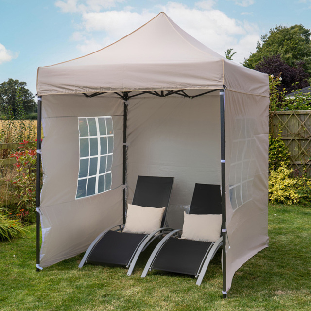Jack Stonehouse 2 x 2m Beige Pop Up Gazebo - Cream - Wilko