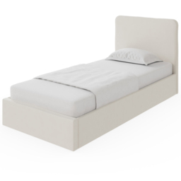 GFW Chiswick Single Natural Ottoman Bed - Cream - Wilko - thumbnail 6