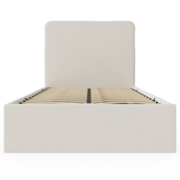 GFW Chiswick Single Natural Ottoman Bed - Cream - Wilko - thumbnail 3