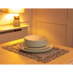 St Helens Grey Felt Table Mat 2 Pack - Size: 300 x 450 x 3cm - Wilko - thumbnail 4