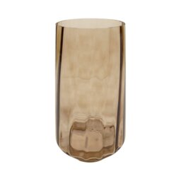 Amber Glass Hurricane - Wilko - thumbnail 1