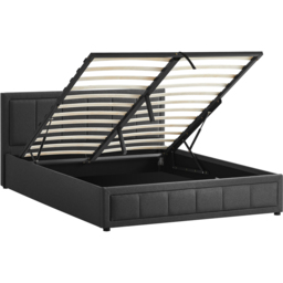 Vida Designs Vanita King Size Dark Grey Ottoman Bed - Wilko - thumbnail 3