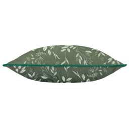 furn. Fearne Sage Green Printed Velvet Cushion - Size: 50 x 50 cm - Wilko - thumbnail 5