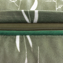 furn. Fearne Sage Green Printed Velvet Cushion - Size: 50 x 50 cm - Wilko - thumbnail 6