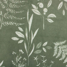 furn. Fearne Sage Green Printed Velvet Cushion - Size: 50 x 50 cm - Wilko - thumbnail 7