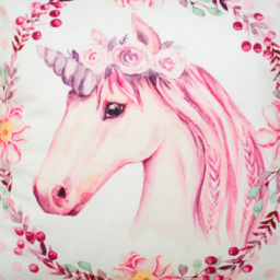 Velosso Unicorn Pink Filled Cushion 43 x 43cm 2 Pack - Multi - Wilko - thumbnail 3