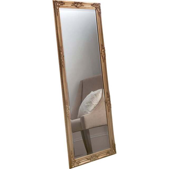 Yearn Gold Carved Full Length Mirror 163 x 74cm - Wilko - image 1