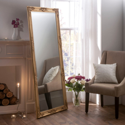 Yearn Gold Carved Full Length Mirror 163 x 74cm - Wilko - thumbnail 3
