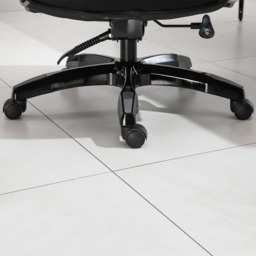 Portland Black PU Leather Swivel Recliner Office Chair - Size: 66 x 55 x 129cm - Wilko - thumbnail 4