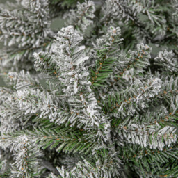 Samuel Alexander Snowy Green and White Everlands Liberty Spruce Artificial Christmas Tree 7ft - Green / White - Wilko - thumbnail 6