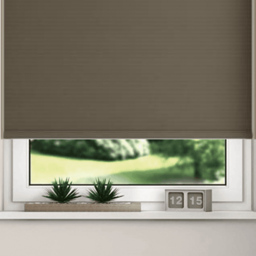 New EdgeBlinds Thermal Blackout Roller Blinds Chocolate 125cm - Size: W 120cm x D 165cm - Brown - New Edge Blinds - Wilko - thumbnail 4