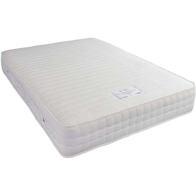 Eden Wellbeing Balance Super King Size 2000 Pocket Sprung Memory Mattress - White - Wilko - image 1